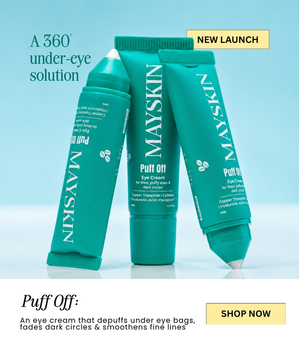 Puff Off eye cream, new launch