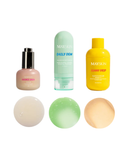Set of Mayskin skincare products including bottles